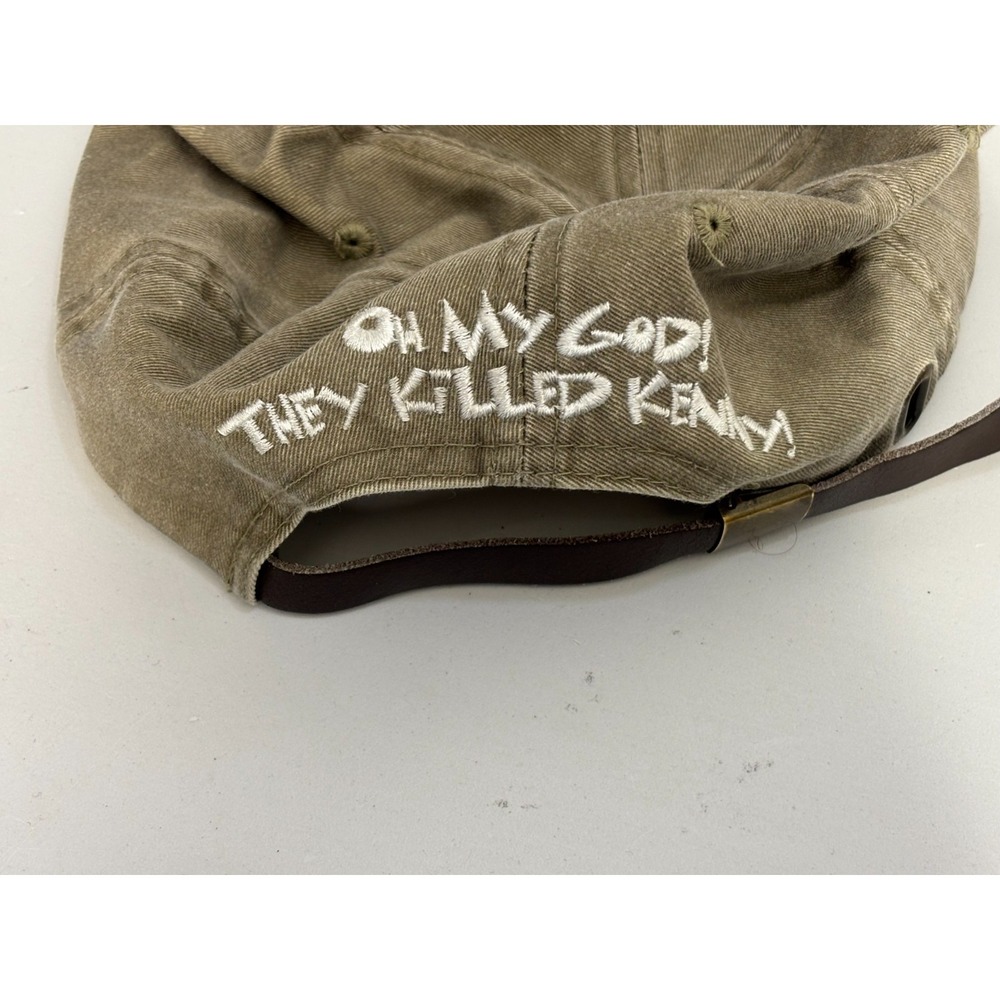 South Park Hat Men's Oh My God They Killed Kenny Strapback Head Shots Vintage - Picture 6 of 9